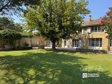 mas provençal 270m² et dépendances 190m² - vue sur le mont ventoux