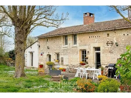 longère chaleureuse et intimiste