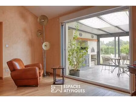 elégante longère xixe alliant charme et modernité