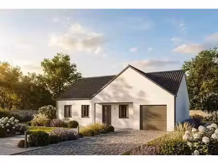 terrain avec maison neuf à vendre