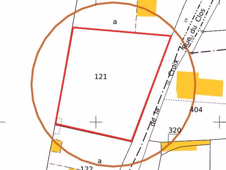vente terrain 1479 m² saint-denis-lanneray (28200)
