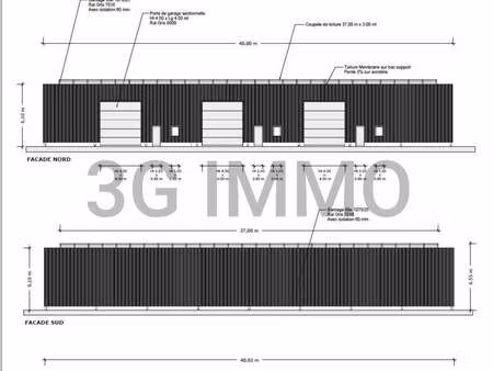 location bureaux et commerces à ploudaniel (29260) : à louer / 600m² ploudaniel