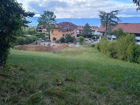 vente terrain 1037 m² à collonges-sous-salève (74160)  599 000 €