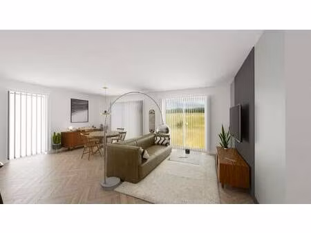 terrain avec maison neuve à vendre