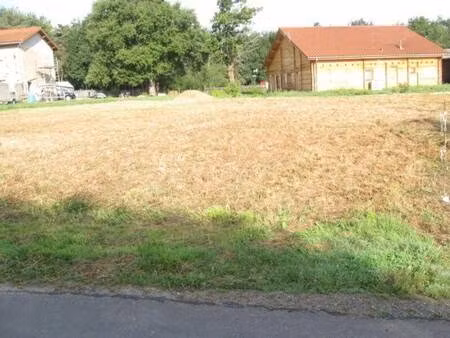terrain constructible à vendre