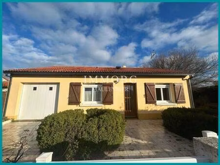 maison de plain-pied à vendre