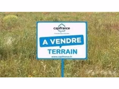 terrain constructible viabilisé à vendre