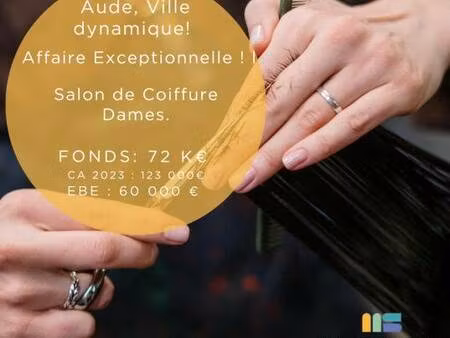 salon de coiffure à vendre