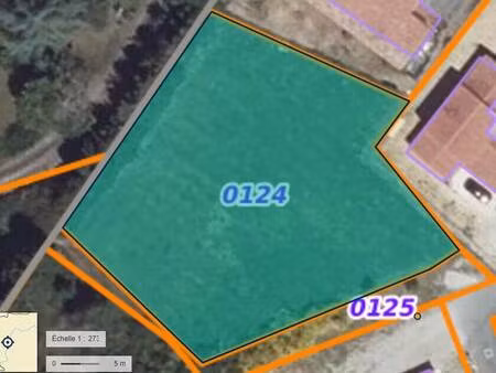 terrain constructible à vendre