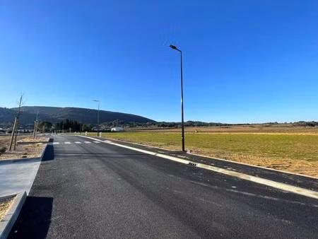 terrain constructible viabilisé à vendre