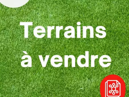 terrain constructible neuf à vendre