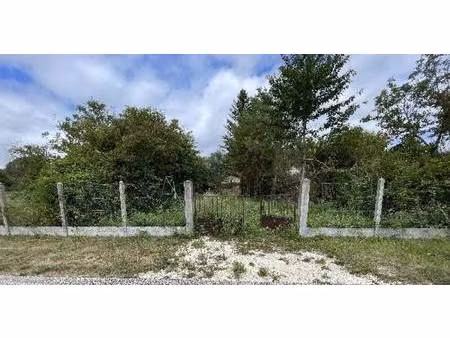 terrain constructible à vendre