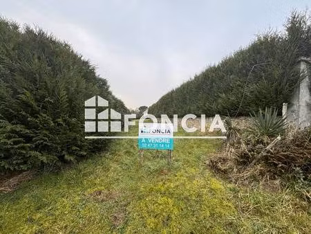 terrain constructible à vendre