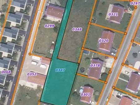 terrain constructible à vendre