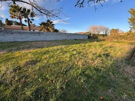 terrain constructible à vendre