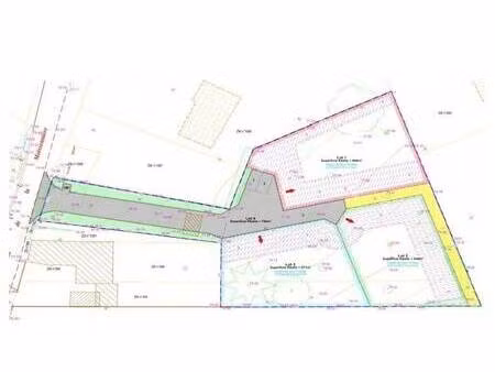 terrain constructible viabilisé à vendre