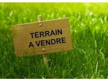 terrain à vendre