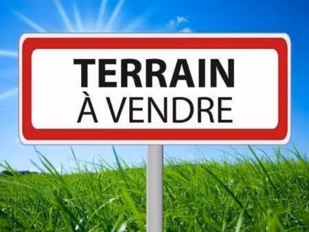 terrain constructible à vendre