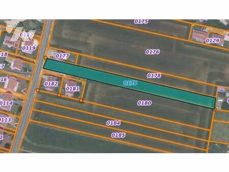 terrain constructible à vendre