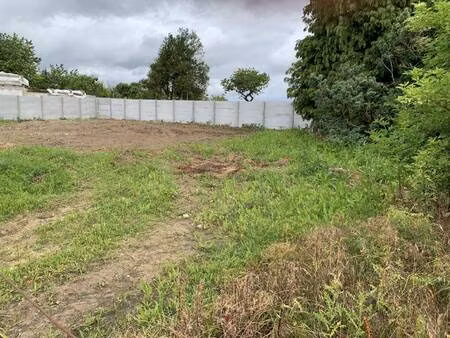terrain constructible à vendre