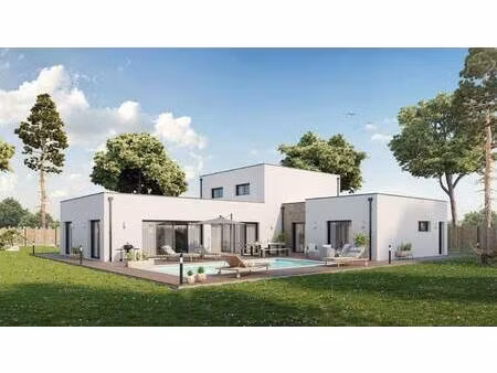 terrain avec maison neuve à vendre