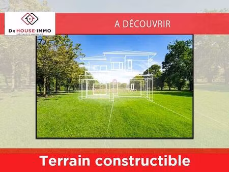 terrain constructible à vendre