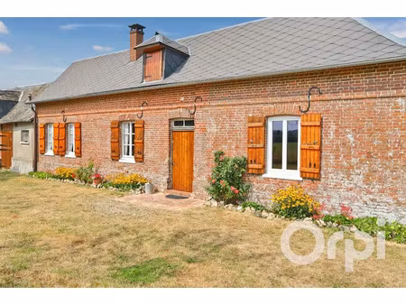 vente maison 4 pièces 102 m² à brémontier-merval (76220)  179 000 €
