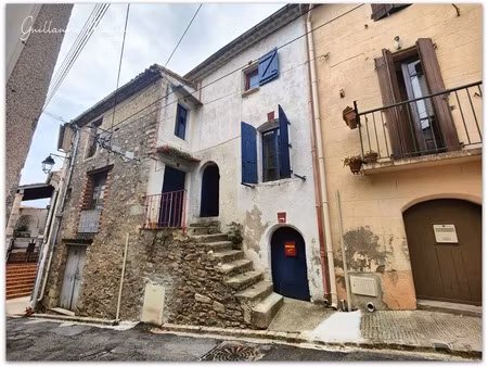 exclusivité - ensemble de deux maisons avec caves (123m² au total) - proche roujan (34320)