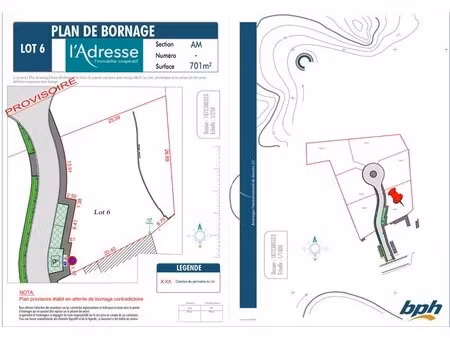 en vente terrain non constructible 698 m² – 320 000 € |cucq