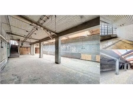 bureaux à vendre de 301 m² à molenbeek-saint-jean (vbd18557)