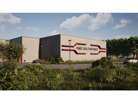 entrepôt neuf de 268 m² avec terrain d'environ 800 m² aéroport valence chabeuil