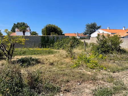 terrain saint gilles croix de vie 560 m2