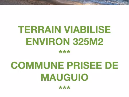 terrain - 325 m²