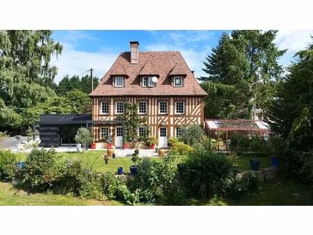 pays d’auge-calvados-11kms pont l’eveque -manoir augeron de caractere avec maison d’amis .