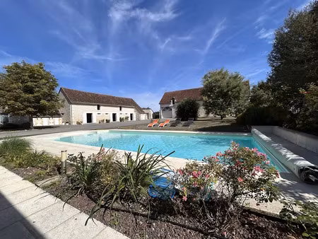 vente propriété 10 pièces 260 m² à chemillé-sur-indrois (37460)  640 000 €