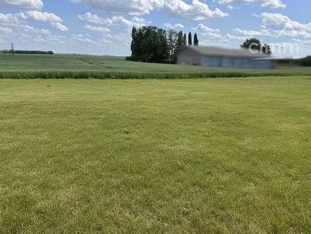 terrain constructible à vendre