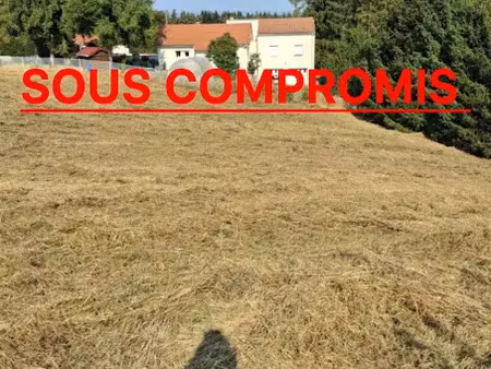 vente terrain 1247 m² à saint-just-malmont (43240)  79 000 €