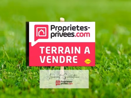 vente terrain 969 m² à chambretaud (85500)  56 000 €