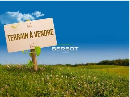 terrain constructible à vendre