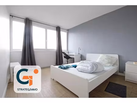 location meublée chambre 1 pièce 9 m² à saint-etienne-du-rouvray (76800)  380 €