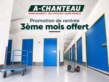 box de stockage sécurisé 1 à 20m² - proche angers