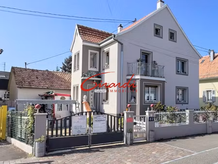 lutterbach - maison 166m2 sur 5ares33 + dépendance env.40 m2