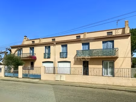 dpt pyrénées orientales (66) a vendre immeuble de 176 m² avec 2 appartements et 2 garages