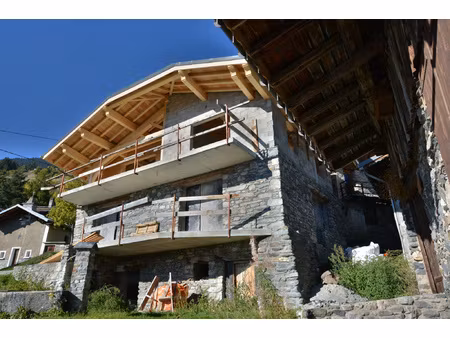 a vendre - demi-chalet d'alpage - moranche  montagny.