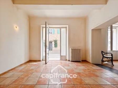 investissement sur charleval maison en plein coeur du village r+1avec terrasse tropézienne