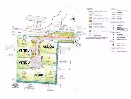 terrain viabilisé 411 m² poey de lescar
