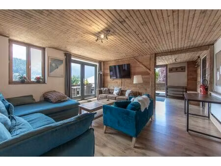 chalet 9 chambres - grande terrasse avec jacuzzi