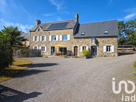 vente maison 10 pièces 207 m² bricqueville-la-blouette (50200)