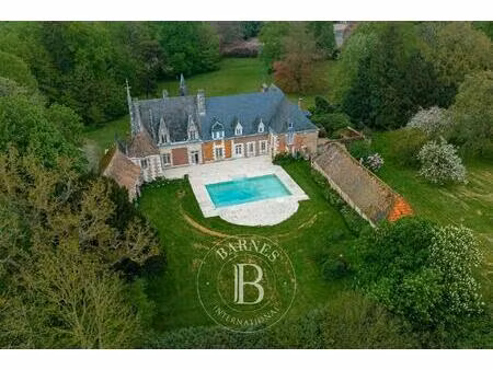 proche rouen - manoir du xvième avec piscine