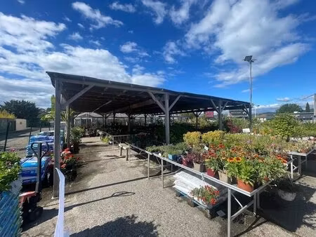 a louer ales terrain + local en rocade